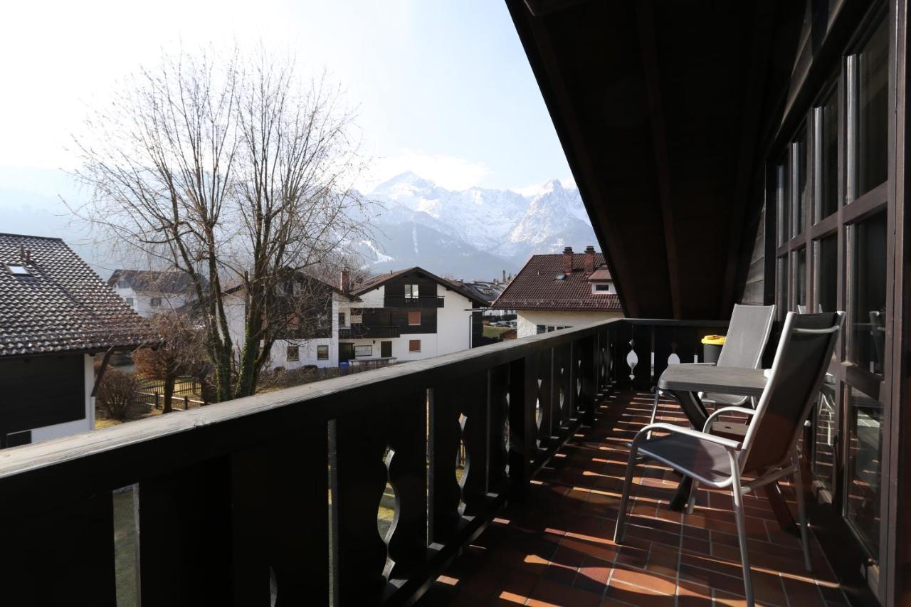 Ferienwohnung Alpspitznest Garmisch-Partenkirchen Bagian luar foto